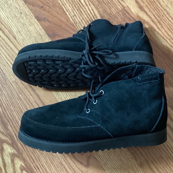 Koolaburra by UGG Men\'s Black Suede Asaiah Chukka Boots Size 8 main image 4